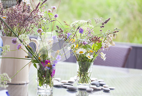 Image of picked wild flowers