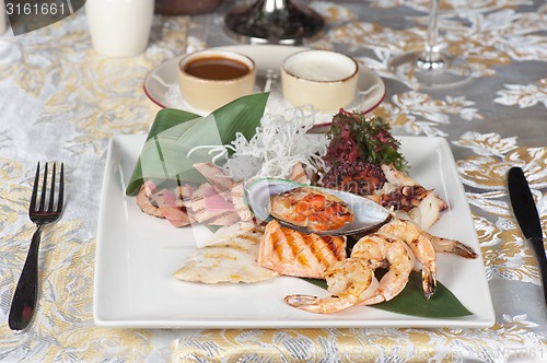 Image of seafood mix