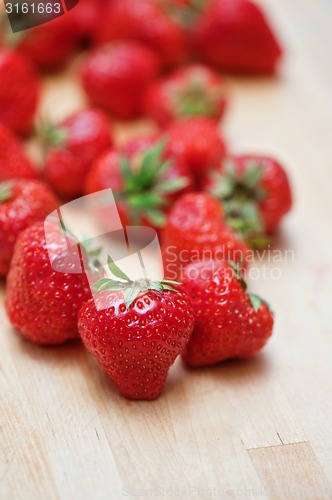 Image of Fresh strawberries