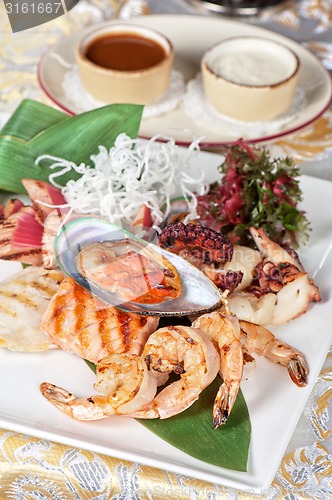 Image of seafood mix