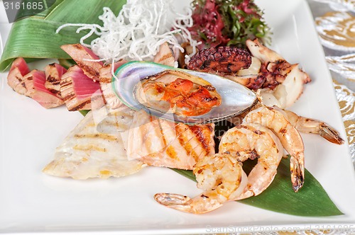 Image of seafood mix