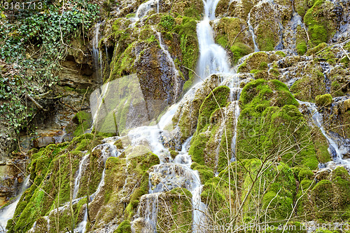 Image of Wild creek falling down a hill