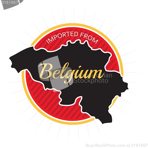 Image of Imported from Belgium Label