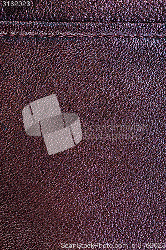 Image of brown leather texture