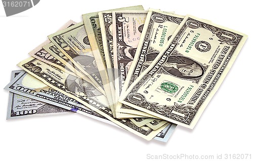 Image of Many Dollar banknotes