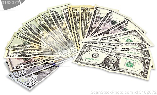 Image of Many Dollars banknotes