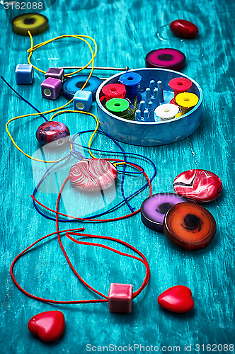 Image of crafts with beads