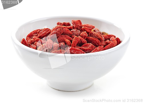 Image of bowl of dried goji berries