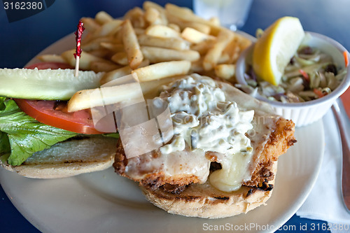 Image of Fried Fish Sandwich Platter