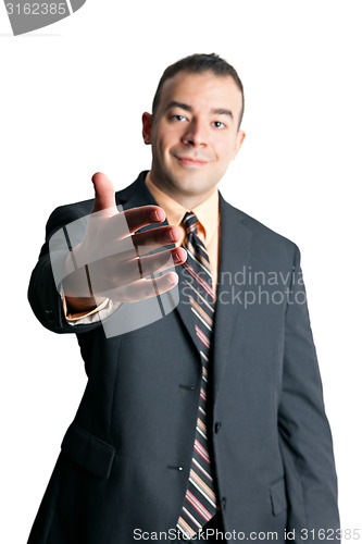 Image of Business Man Handshake