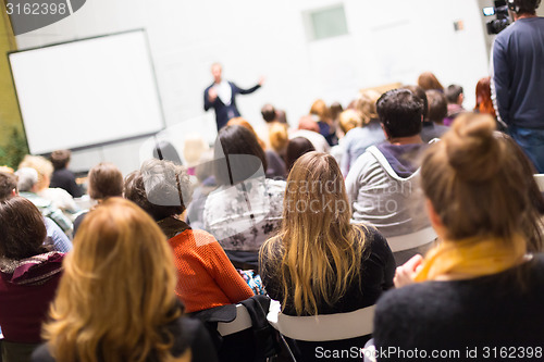 Image of Audience in the lecture hall.