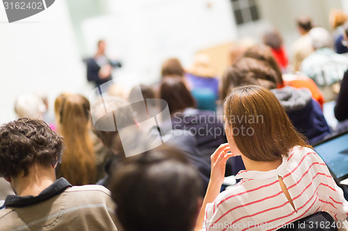 Image of Audience in the lecture hall.