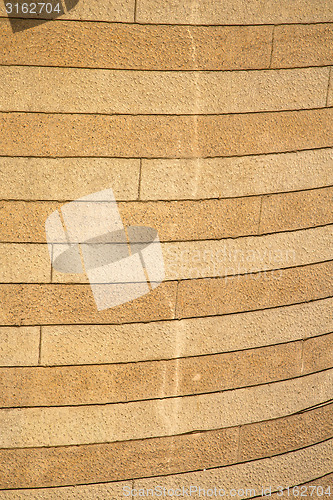 Image of in cislago  street lombardy   pavement of a curch and wall marbl