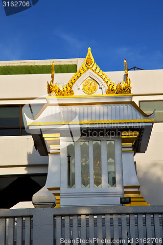 Image of  thailand asia   in  bangkok sunny  temple       and  colors rel
