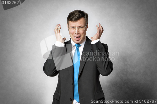 Image of Frustrated business man