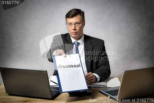 Image of Boss dismiss somebody