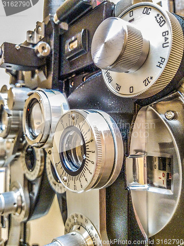 Image of phoropter -diopter - eye site test device