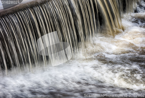 Image of waterflow waterfall on a small creek