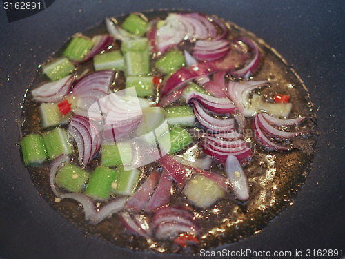 Image of Celery and onion