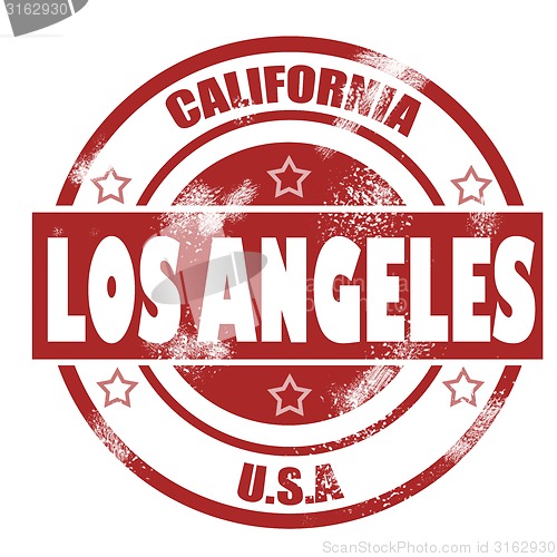 Image of Los Angeles Stamp