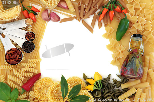 Image of Mediteranean Food Border