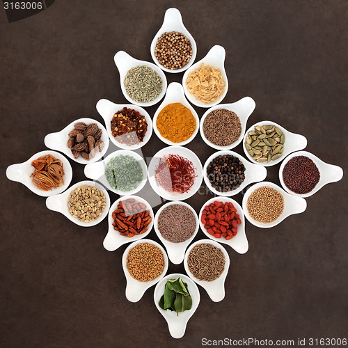 Image of Herb and Spice Abstract