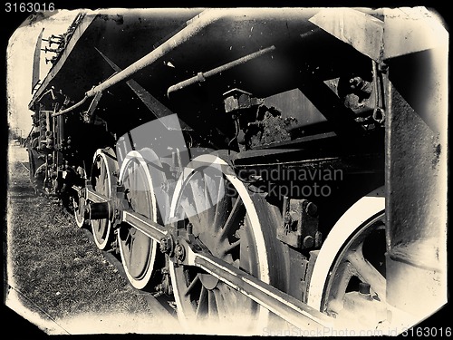 Image of Historic steam engine