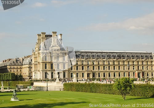 Image of France, Paris - June 17, 2011: Jardin de Tuileries