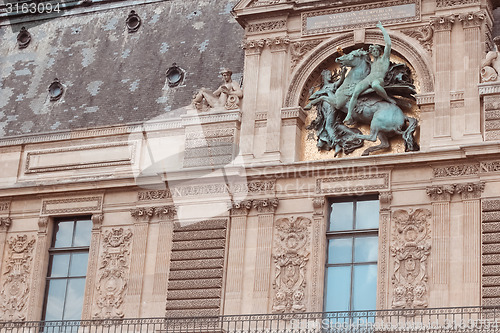 Image of France, Paris - June 17, 2011: Louvre Museum