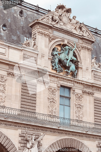 Image of France, Paris - June 17, 2011: Louvre Museum