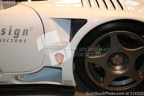 Image of Detail of Koenigsegg