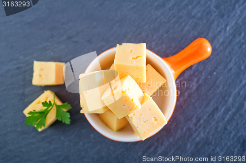 Image of cheese cubes