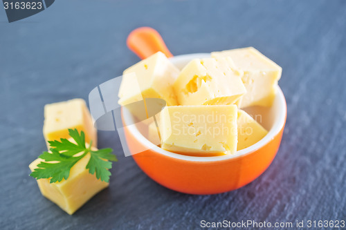 Image of cheese cubes