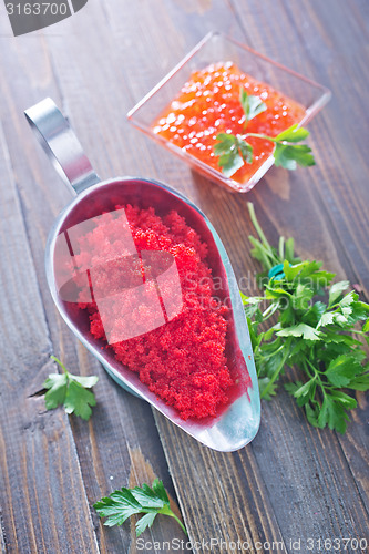 Image of flying fish roe