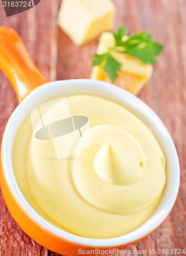 Image of cheese sauce