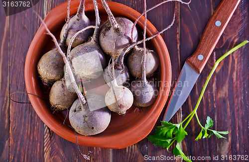 Image of raw beet