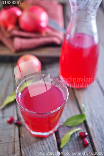 Image of pomegranate juice