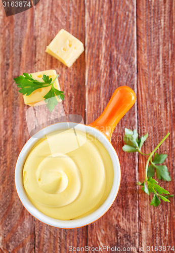 Image of cheese sauce