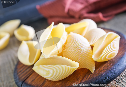 Image of raw pasta