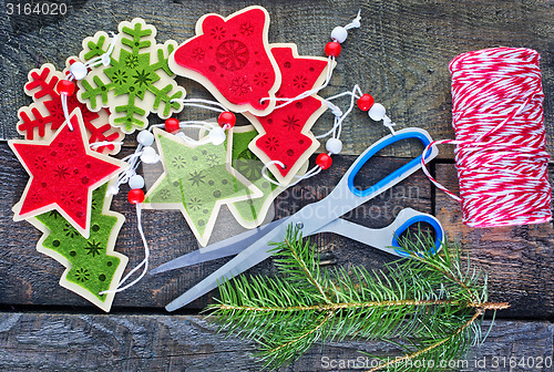 Image of christmas decoration