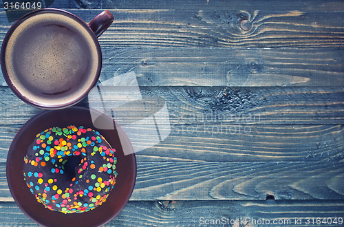 Image of chocolate donuts