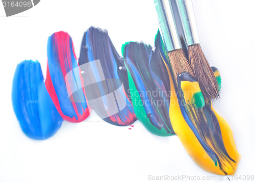 Image of color paint