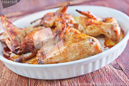 Image of fried chicken wings