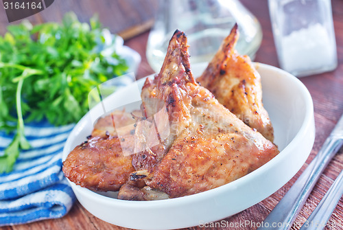 Image of fried chicken wings