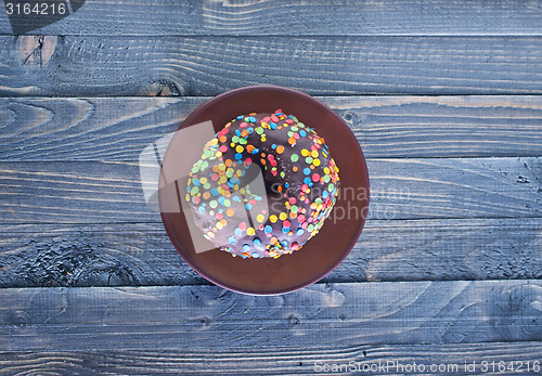 Image of chocolate donut