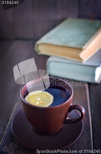 Image of tea with lemon