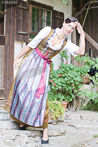 Image of bavarian Girl
