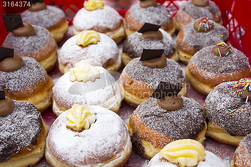 Image of Various donuts
