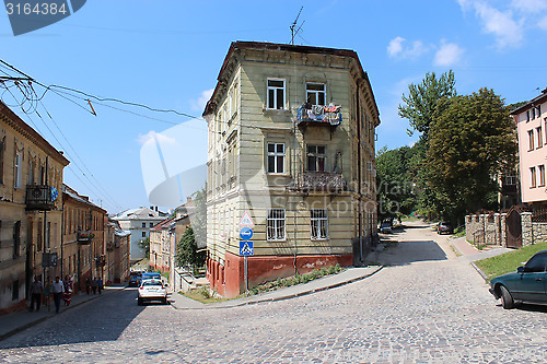 Image of Beautiful architectural building in Lviv