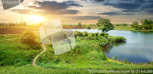 Image of Footpath near river
